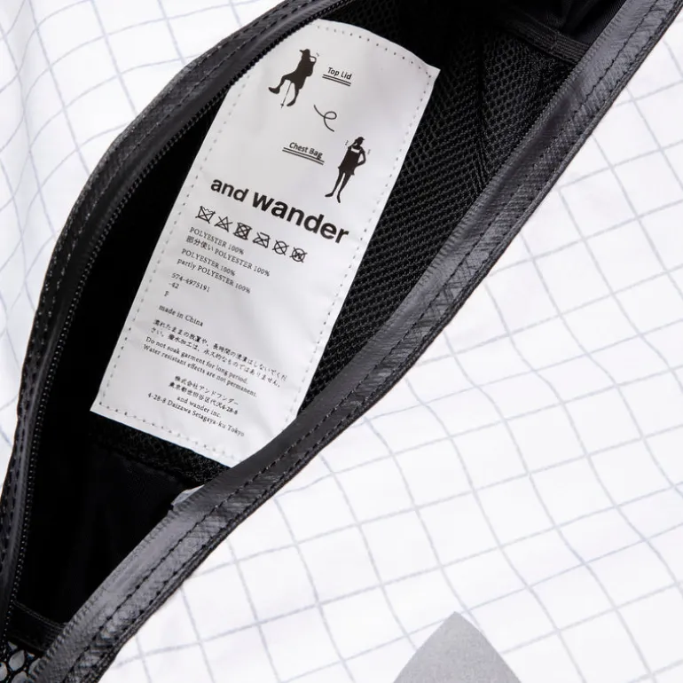 And Wander ECOPAK 30L Backpack Off White