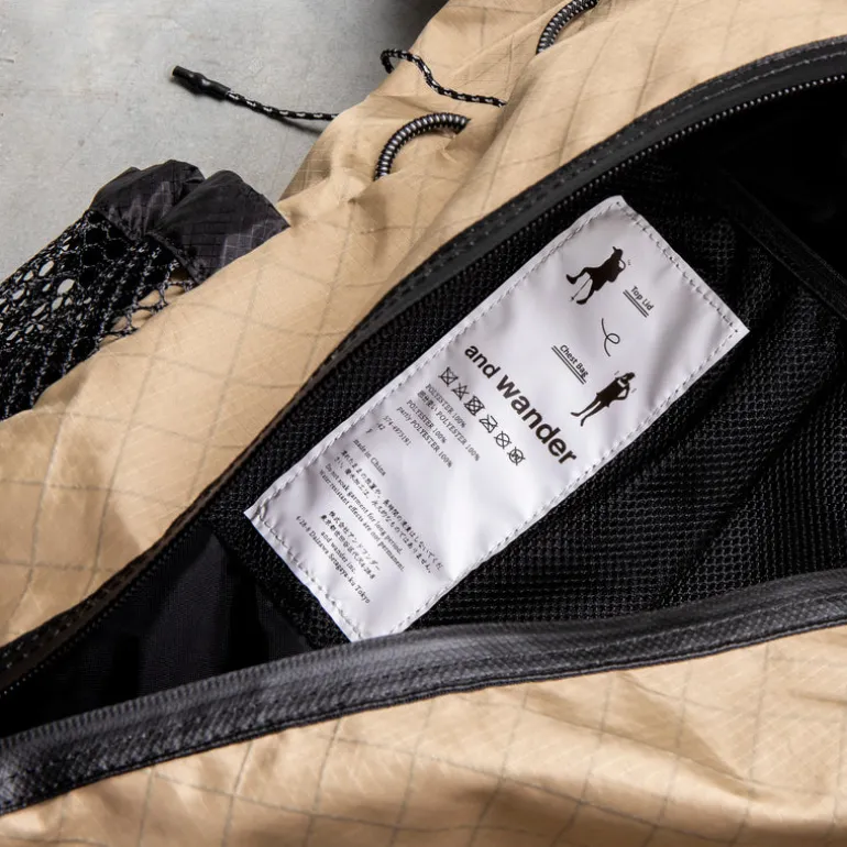 And Wander ECOPAK 30L Backpack Beige
