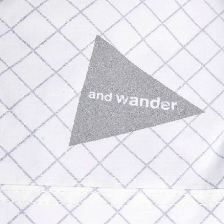 And Wander ECOPAK 30L Backpack Off White