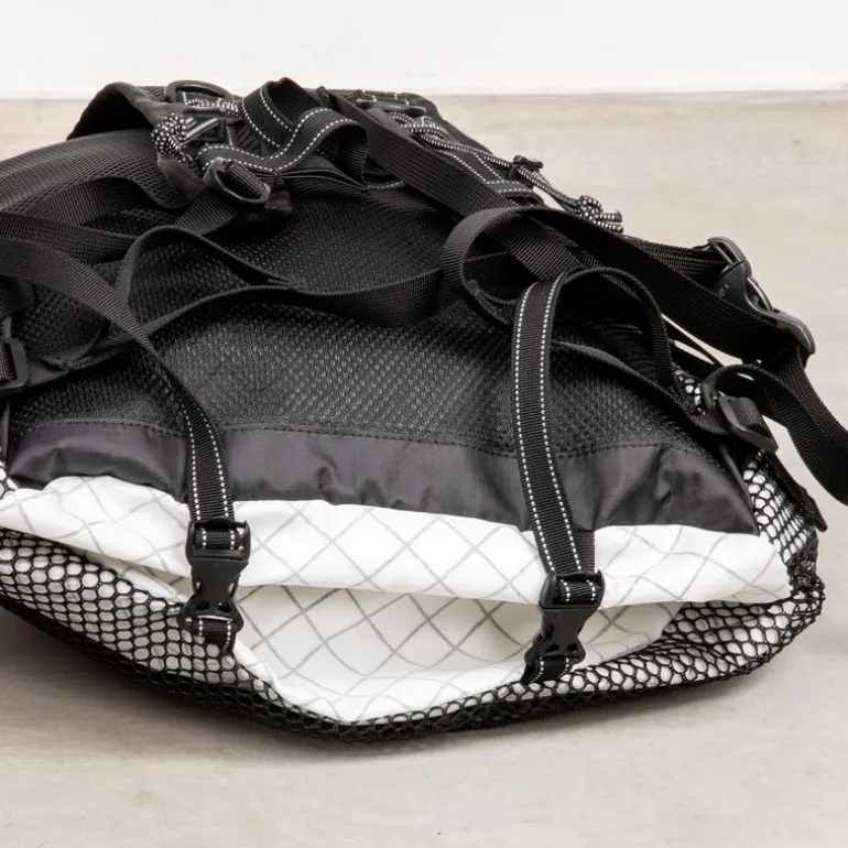 And Wander ECOPAK 20L Daypack Off White