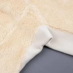 And Wander High Loft Fleece Jacket Off White