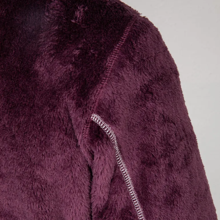 And Wander High Loft Fleece Jacket Purple