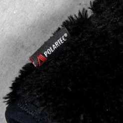 And Wander High Loft Fleece Gloves Black