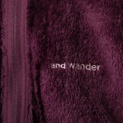 And Wander High Loft Fleece Jacket Purple