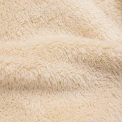 And Wander High Loft Fleece Jacket Off White