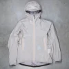 And Wander 3L UL Rain Jacket Light Gray