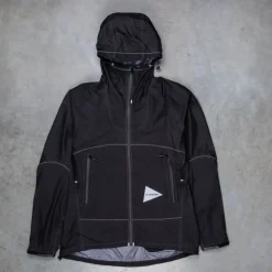 And Wander 3L UL Rain Jacket Black