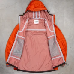And Wander 3L UL Rain Jacket Red