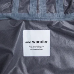 And Wander 3L UL Rain Jacket Black