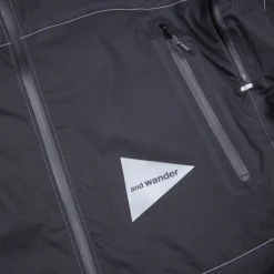 And Wander 3L UL Rain Jacket Black