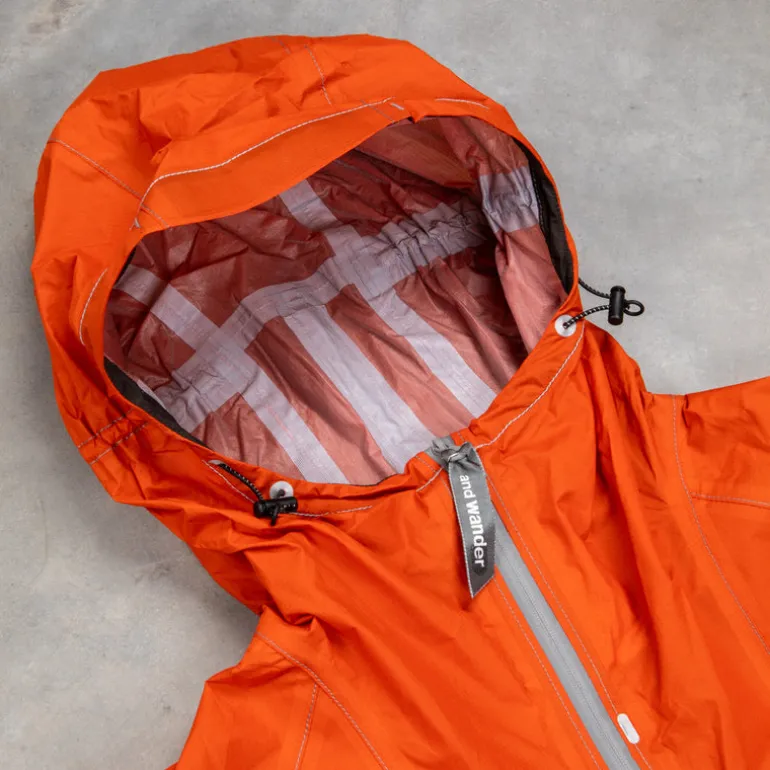 And Wander 3L UL Rain Jacket Red