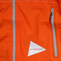 And Wander 3L UL Rain Jacket Red