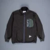 And Wander light fleece jacket charcoal