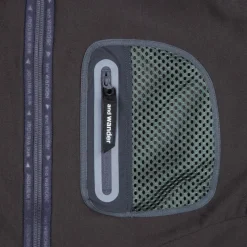 And Wander light fleece jacket charcoal