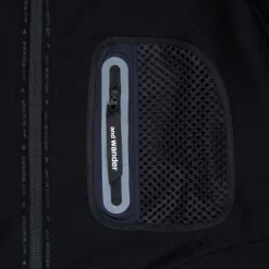 And Wander light fleece jacket black