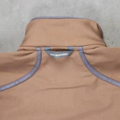 And Wander Light Fleece Jacket Beige