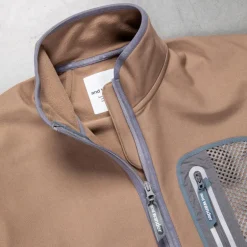 And Wander Light Fleece Jacket Beige