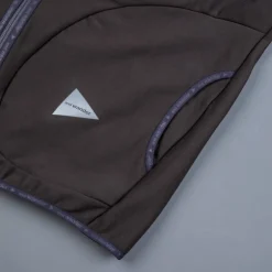 And Wander light fleece jacket charcoal