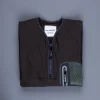 And Wander light fleece pullover charcoal