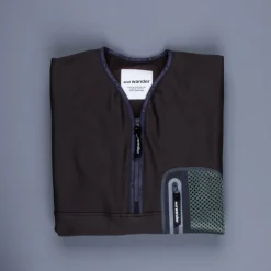 And Wander light fleece pullover charcoal