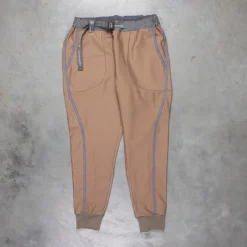 And Wander Light Fleece Pants Beige