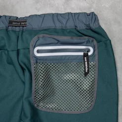 And Wander Light Fleece Pants Green