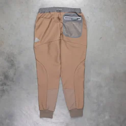 And Wander Light Fleece Pants Beige
