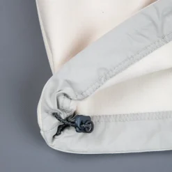 And Wander light fleece pullover off white