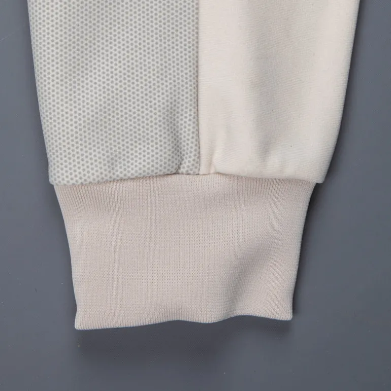 And Wander light fleece pants off white