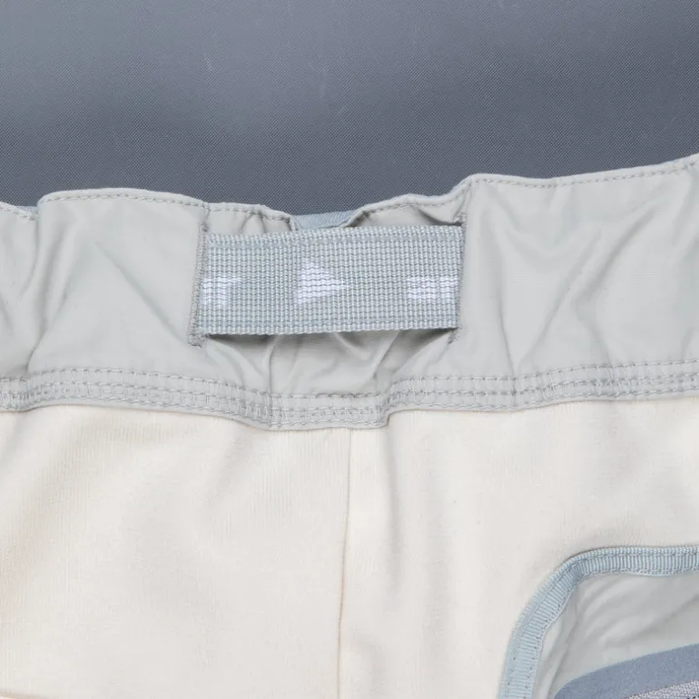 And Wander light fleece pants off white