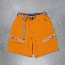 And Wander Light Hike Shorts Orange