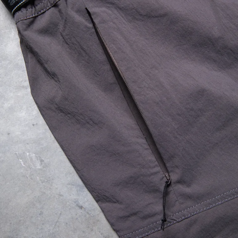 And Wander Light Hike Shorts Charcoal