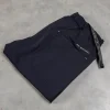 And Wander Light W Cloth Pants Navy