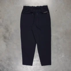 And Wander Light W Cloth Pants Navy