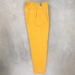And Wander Linen Drawstring Pants Yellow