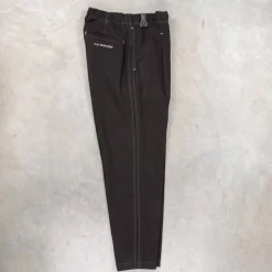 And Wander Linen Drawstring Pants Black