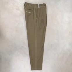 And Wander Linen Drawstring Pants Khaki