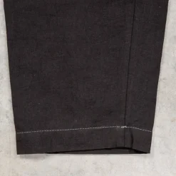 And Wander Linen Drawstring Pants Black