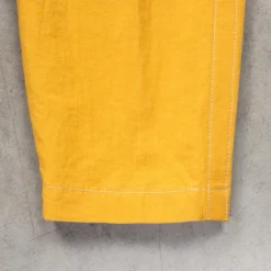 And Wander Linen Drawstring Pants Yellow