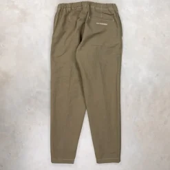 And Wander Linen Drawstring Pants Khaki