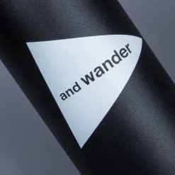 And Wander MiiR bottle 16oz Black