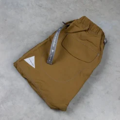 And Wander Ny Taffeta Hiker Pants Khaki