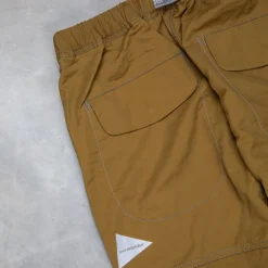 And Wander Ny Taffeta Hiker Pants Khaki