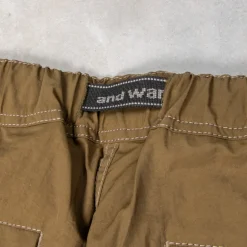 And Wander NY Taffeta 2-Way Pants D.Khaki