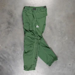 And Wander NY Taffeta 2-Way Pants D. Green