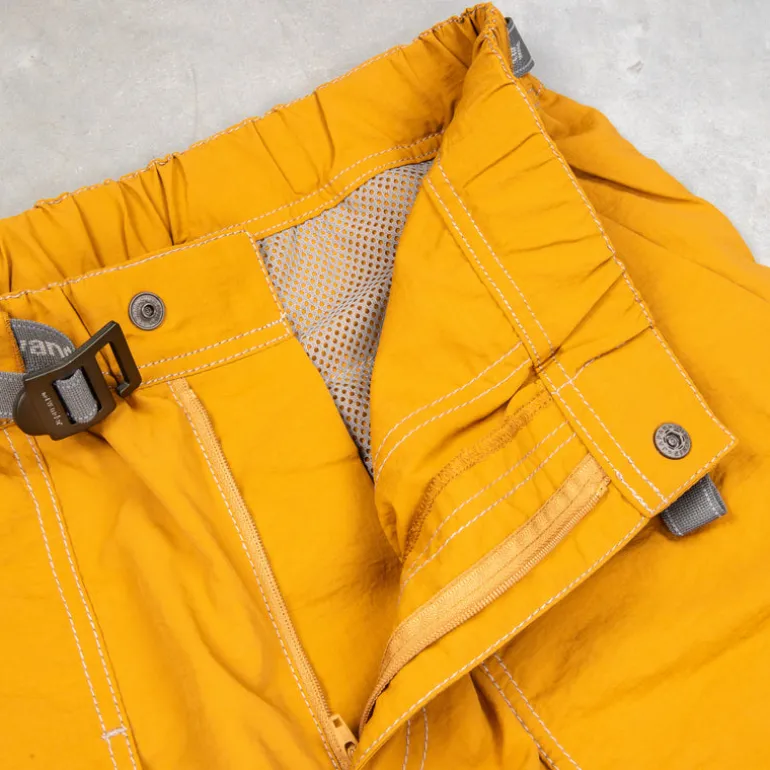 And Wander NY Taffeta 2-Way Pants Yellow