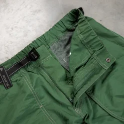 And Wander NY Taffeta 2-Way Pants D. Green