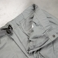 And Wander NY Taffeta 2-Way Pants Gray