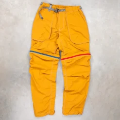 And Wander NY Taffeta 2-Way Pants Yellow