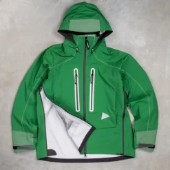 And Wander PERTEX SHIELD Rain Jacket Green